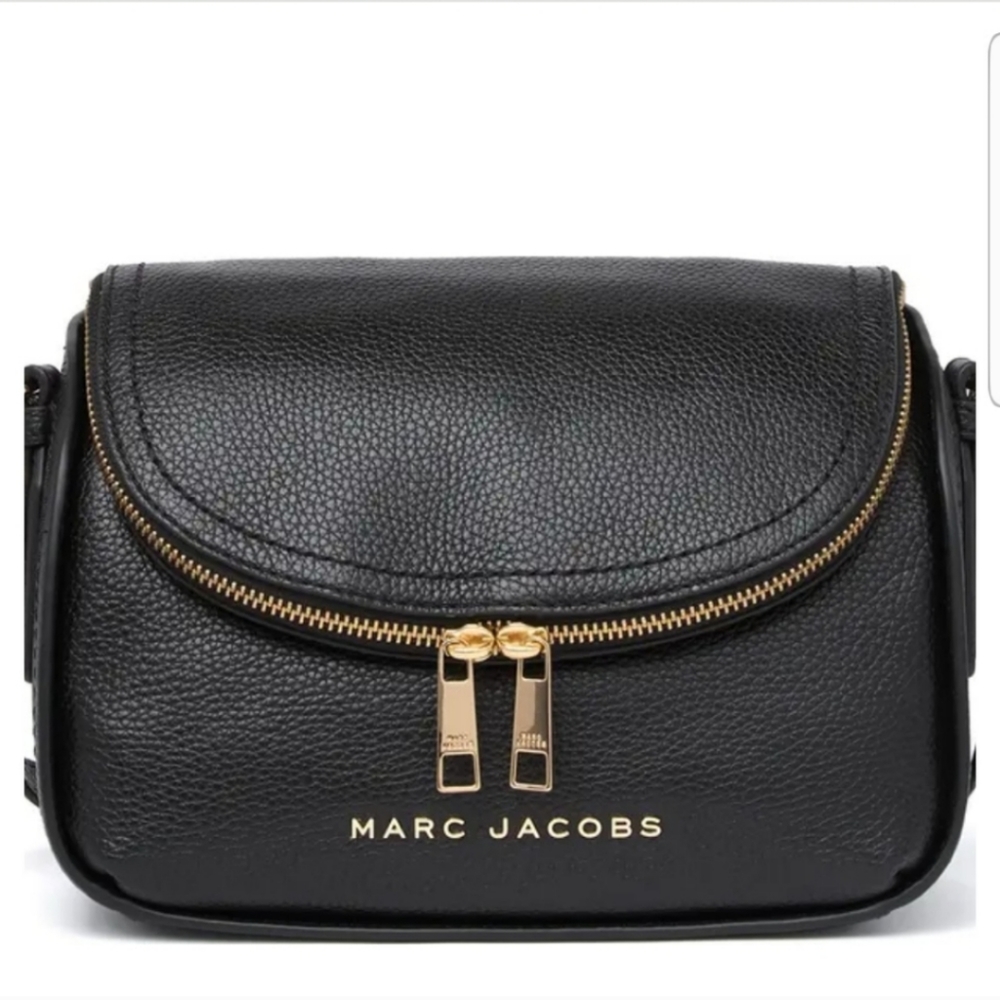 Authentic Black Pebble Leather Marc Jacobs The Groove Messenger bag ✨🖤✨